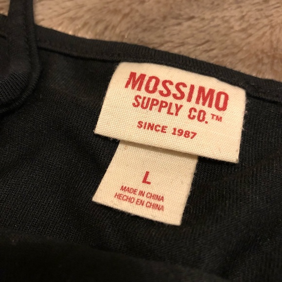 Mossimo Black Tank Top L - Picture 4 of 4